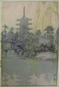 Sarusawa Pond by Hiroshi Yoshida