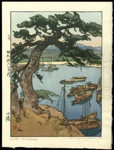 Little Harbour by Hiroshi Yoshida