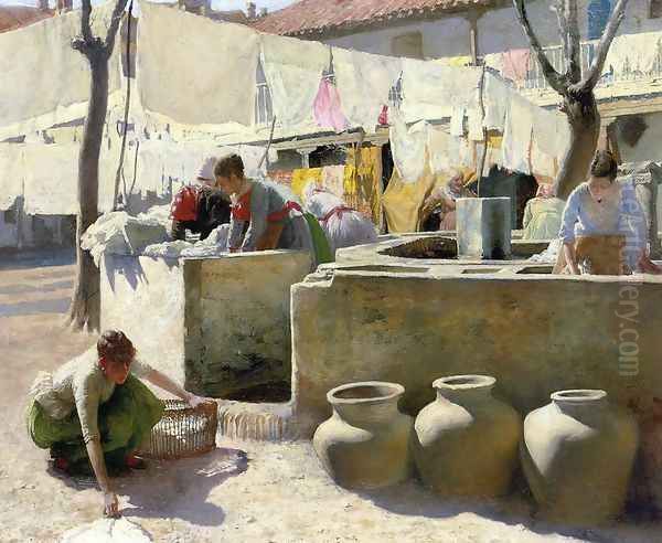 Washerwomen, Seville - view 1
