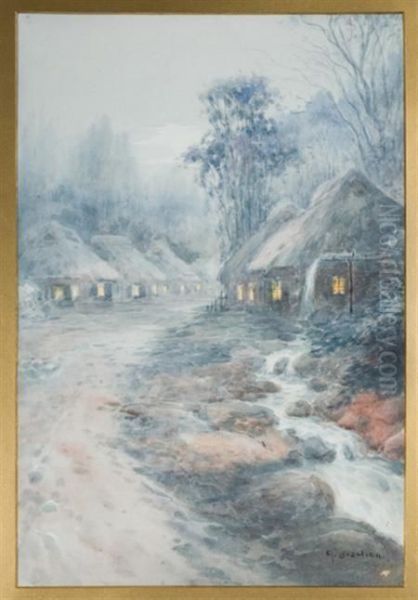 Village At Night - view 1