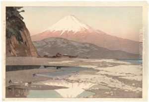 Fujiyama From Okitsu From The Ten Views Of Fuji Series