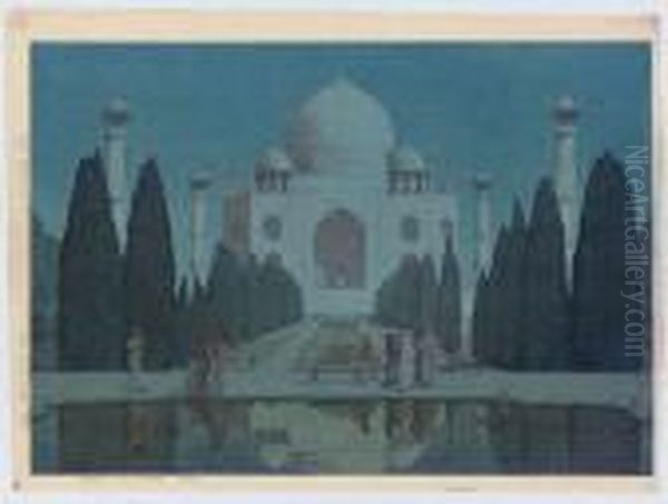Taji Maharu No Yoru Dai Roku/night In Taj Mahal No 6 - view 1