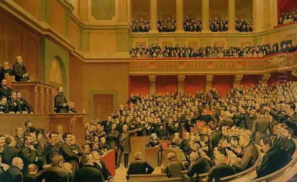 Louis Adolphe Thiers 1797-1877 Acclaimed by the National Assembly, 16th June 1877 - view 1