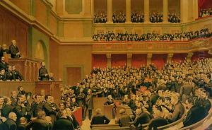 Louis Adolphe Thiers 1797-1877 Acclaimed by the National Assembly, 16th June 1877