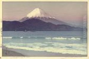 Fujiyama From Miho by Hiroshi Yoshida