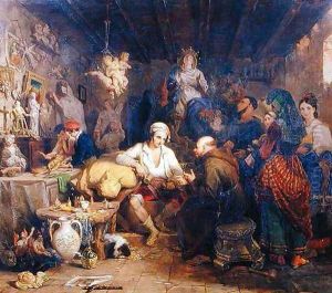 A Neapolitan Saint Factory, 1832