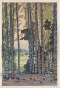 Chikurin; Nara No Yoro; Kinkaku; Seto Naikai Kura by Hiroshi Yoshida