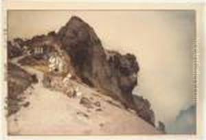 Sancho Kengamine (summit Of Fujiyama) by Hiroshi Yoshida