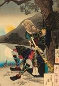 One Hundred Views Of The Moon by Tsukioka Yoshitoshi