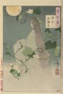 Tsuki Hyakushi by Tsukioka Yoshitoshi