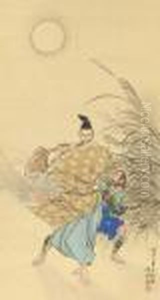 Fujiwara No Yasumasa Gekka Roteki Zu - view 1