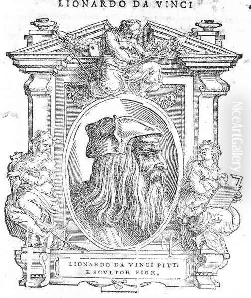 Portrait of Leonardo da Vinci - view 1