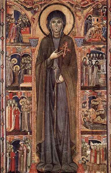 Altarpiece of St Clare - view 1