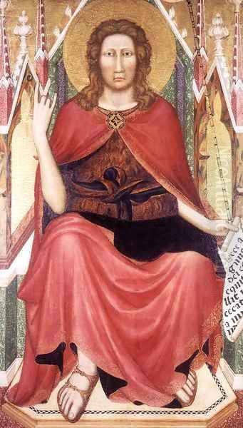 St John the Baptist Enthroned - view 1