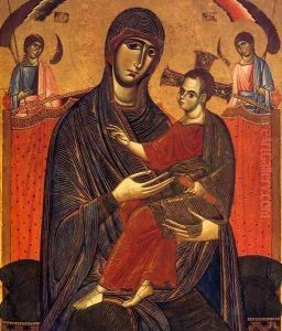 Madonna del Popolo (detail)