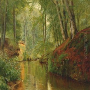 Forest Scenery From Saeby by Christian Zacho