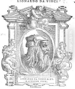 Portrait of Leonardo da Vinci 2 by Italian Unknown Master