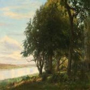 Summer Fiord Landscape