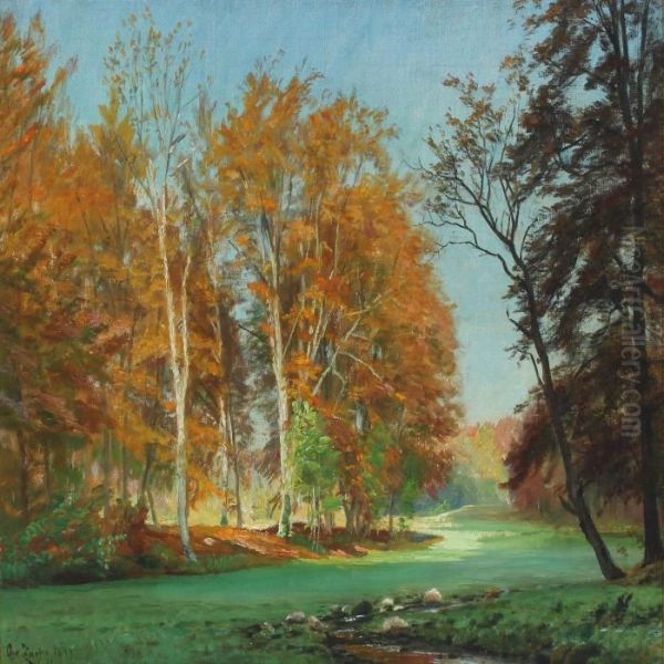 Autumn Scenery From Frederiksberg - view 1