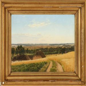 Mark Landscape Withtwo Farmers by Christian Zacho