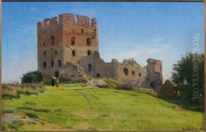 Le Chateau D'hammershus, Bornholm by Christian Zacho