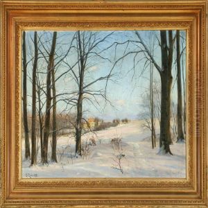 Winter Landscape From Mols