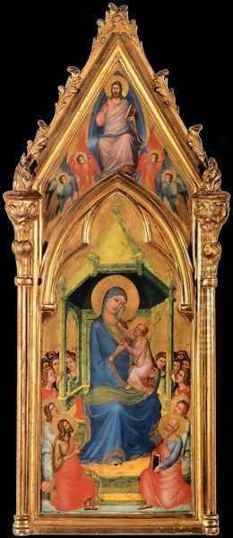 Virgin and Child Enthroned - view 1