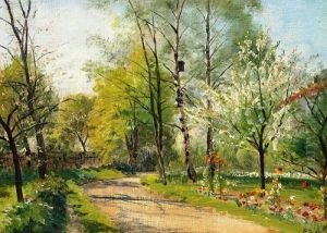 Spring Day In A Park Spring Day In A Park
