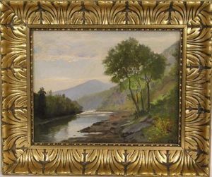 Der Fluss Chiese In Der Nahe Des Gardasees Der Fluss Chiese In Der Nahe Des Gardasees