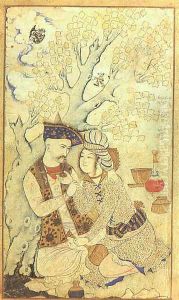 Shah Abbas I, 1627 by Iranian Unknown Masters