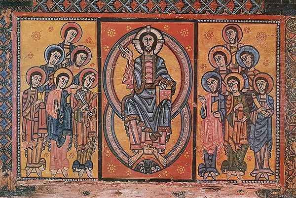 Christ and the Twelve Apostles c. 1100 - view 1