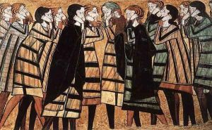 Tomb of Don Sancho Saiz de Carillo (detail-3) c. 1300 by Catalan Unknown Masters