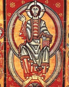 Christ and the Twelve Apostles (detail) by Catalan Unknown Masters