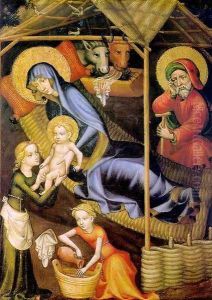 The Nativity c. 1400 by Austrian Unknown Master