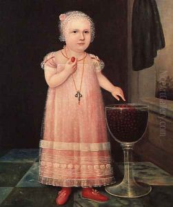 Emma van Name 1795 by American Unknown Masters