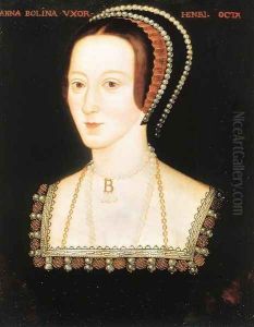 Portrait of Anna Boleyn 1530-36 by English Unknown Masters