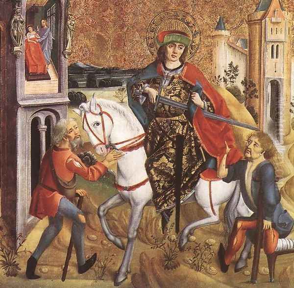 Saint Martin and the Beggar (1) c. 1490 - view 1