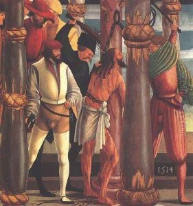 Flagellation 1514 by Hungarian Unknown Masters