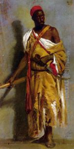A Morrocan Guard by Stefano Ussi