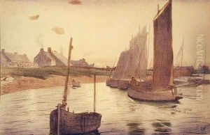 Melancholy on the Sea, from LEstampe Moderne, published Paris 1897-99
