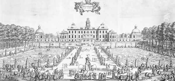 A view of Drottningholm Palace, 1692 - view 1