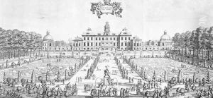 A view of Drottningholm Palace, 1692