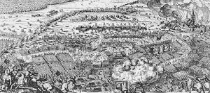 The Swedish victory at the Battle of Lutzen, 1632