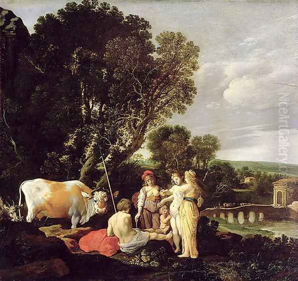 The Judgement of Paris, 1626 by Moyses or Moses Matheusz. van Uyttenbroeck