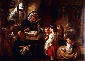 The Village School by William Underhill