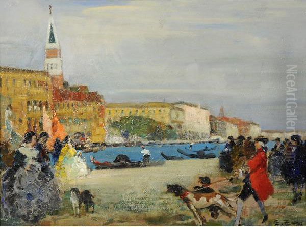 Venezia, Passeggiata A Campo Della Salute - view 1