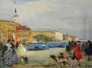 Venezia, Passeggiata A Campo Della Salute by Erma Zago