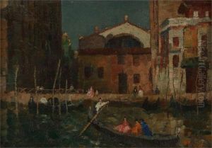 Traghetto A Venezia by Erma Zago
