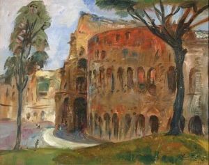 Scorcio Del Colosseo by Erma Zago