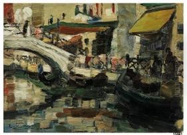 "canale Veneziano" 1935 - view 1